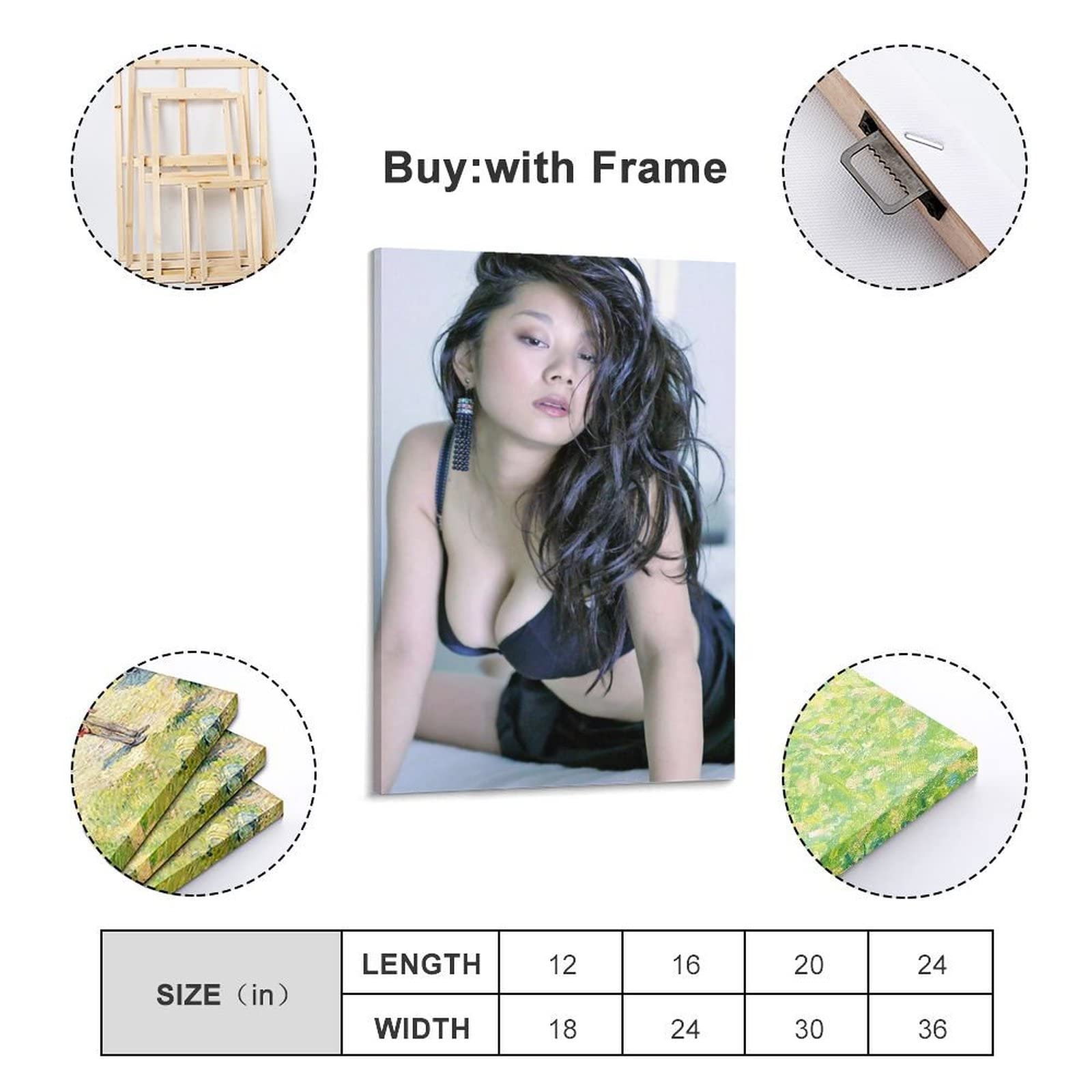 Amazon.co.jp: 小池栄子写真ビキニセクシーポスター絵画 プリント